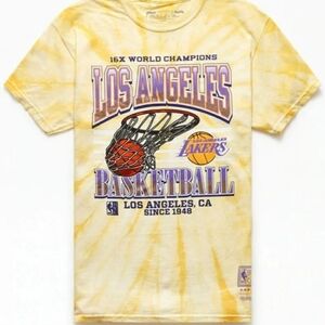 Los Angeles Basketball Tie-Dye T-Shirt